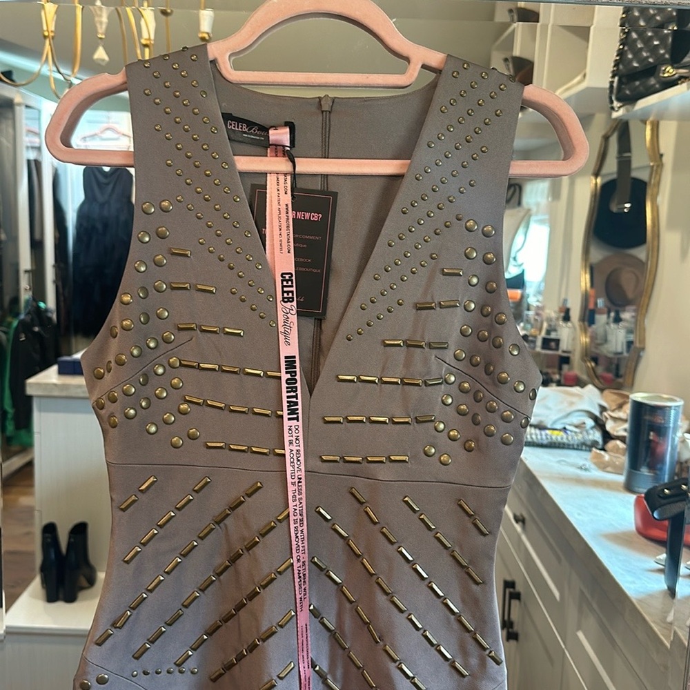New Celeb boutique fitted dress